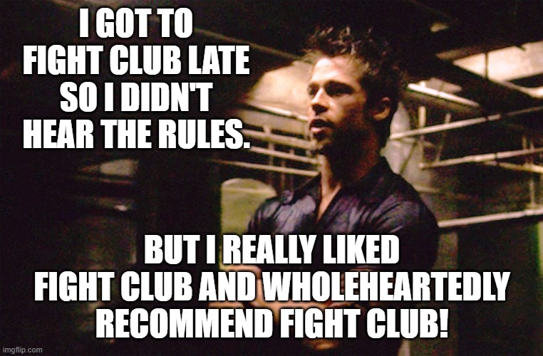 Fight Club: A Dystopia We Can Learn From? – The Burning Platform